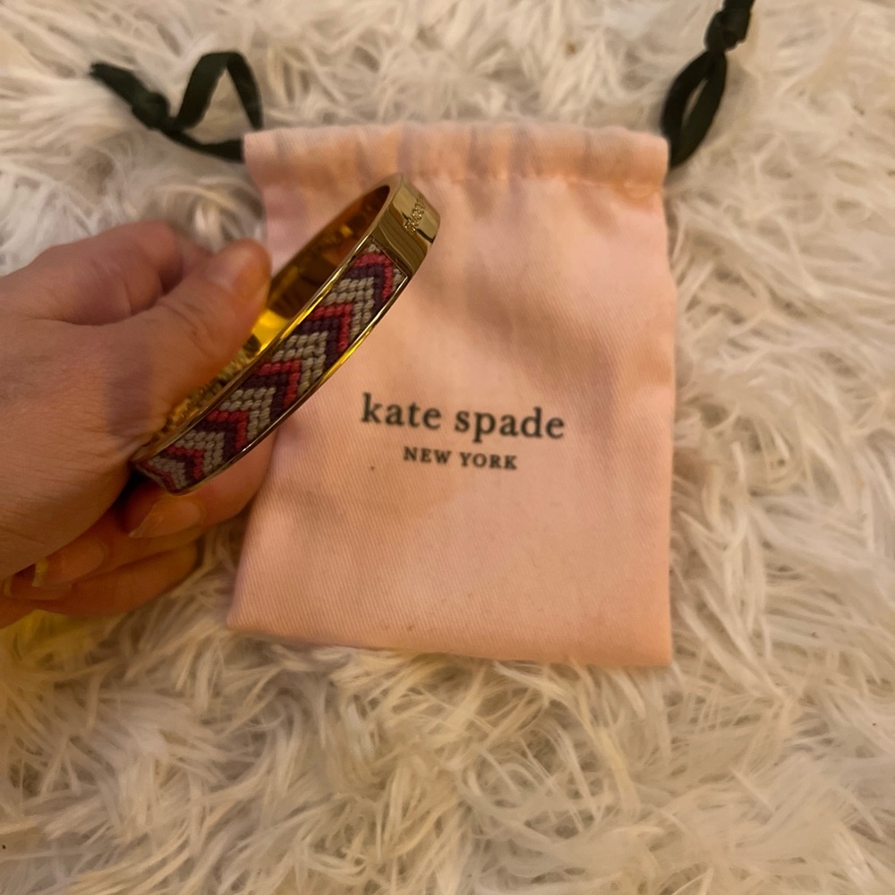 kate spade Pink and Gold Bracelet